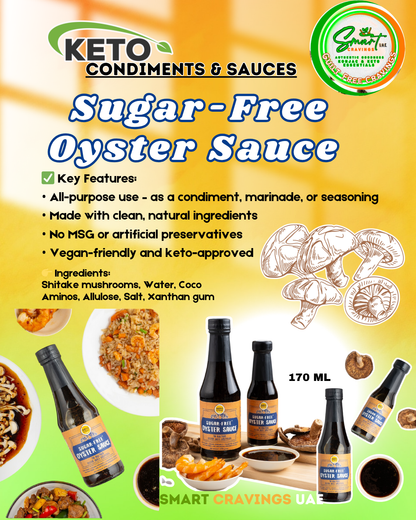 Keto Sugar-free Oyster Sauce
