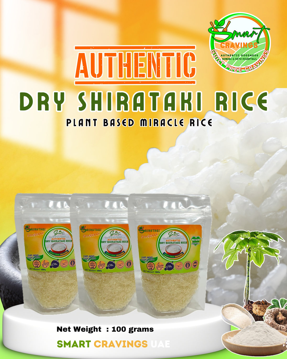Smart Cravings Shirataki Rice