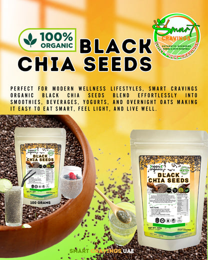 Organic Black Chia Seeds