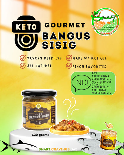 Keto Gourmet Bangus Sisig