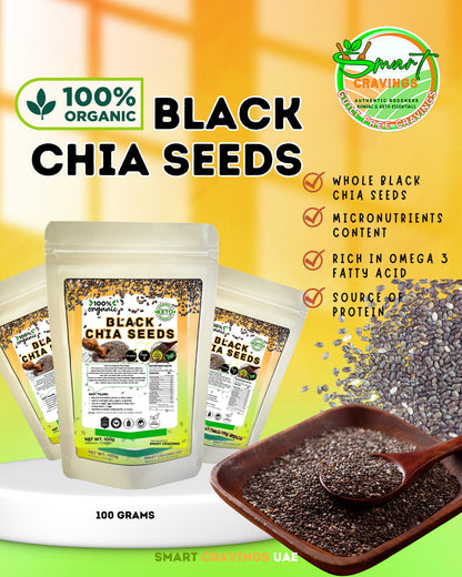 Organic Black Chia Seeds